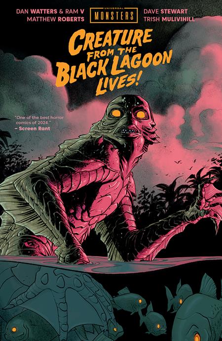 Universal Monsters Creature From The Black Lagoon Lives  | Hardcover Book Market Matthew Roberts & Dave Stewart image