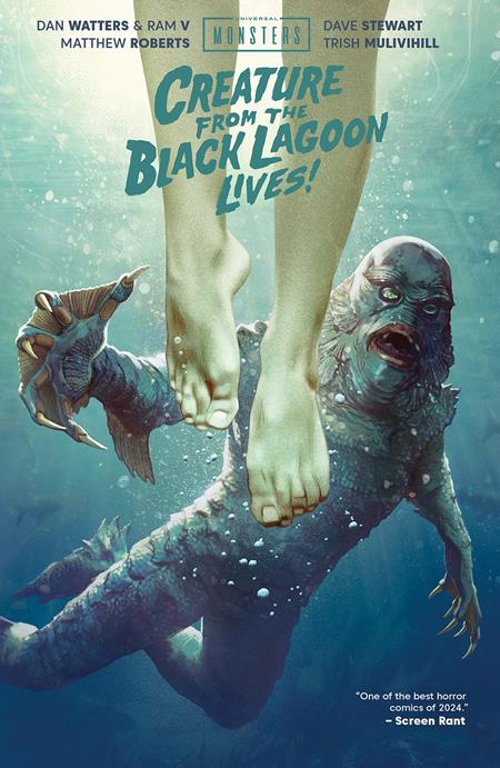 Universal Monsters Creature From The Black Lagoon Lives  | Hardcover Direct Market Exclusive Joshua Middleton image - Graphic Novels - Image - Pop Weasel