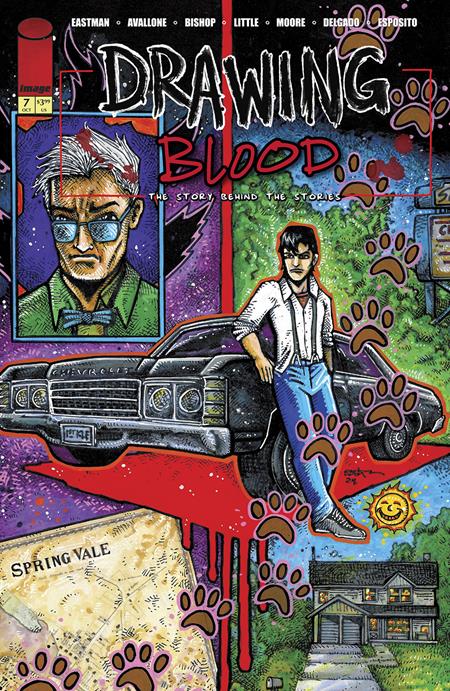 Drawing Blood #7 (of 12)  A Kevin Eastman image