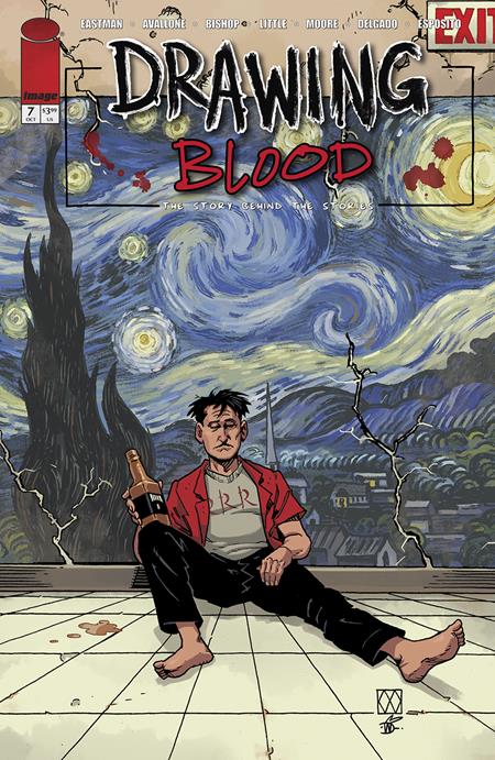 Drawing Blood #7 (of 12)  C Matt Wagner & Brennan Wagner Var image