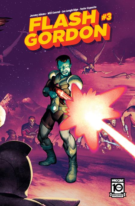 Flash Gordon #3&#160;&#160;b Frazer Irving Connecting Cover Var image