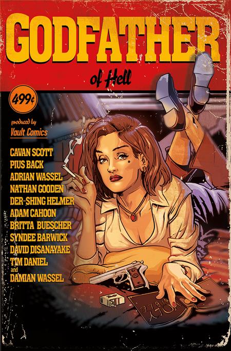 Godfather Of Hell #1 (of 4)  B Nathan Gooden Pulp Fiction Homage Var image