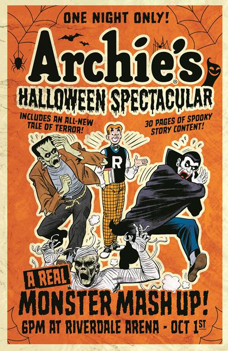 Archies Halloween Spectacular #1  | One Shot  B Bob White Retro Art Var