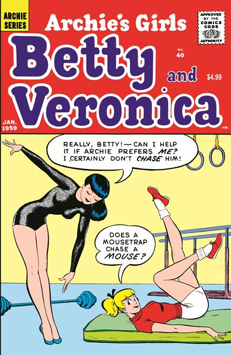 Archie Facsimile #8 Betty And Veronica #40  A Harry Lucey