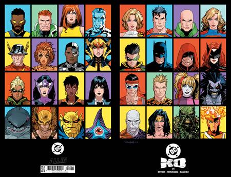 DC K.o. #1 (of 4)  H Dan Mora Bracket Wraparound Card Stock Var
