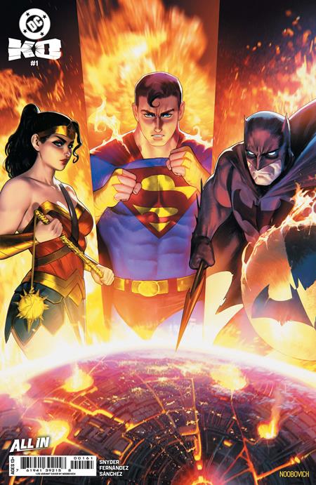 DC K.o. #1 (of 4)  M Inc 1:25 Noobovich Card Stock Var