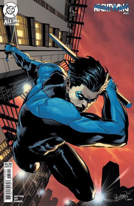 Nightwing #131  C Carlo Pagulayan Card Stock Var