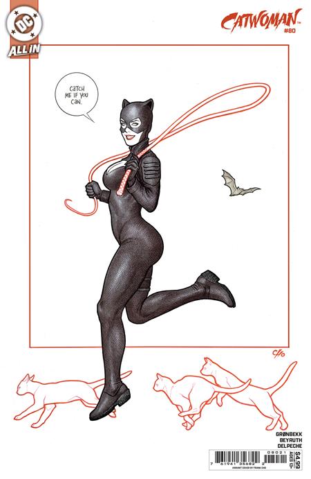Catwoman #80  B Frank Cho Card Stock Var