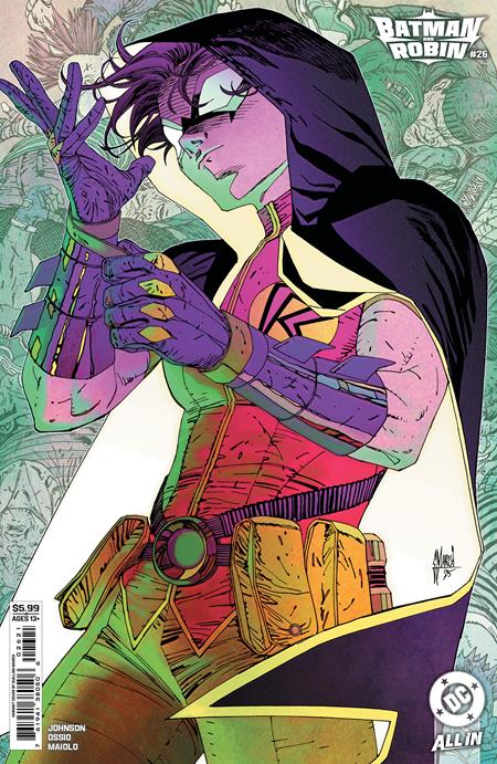 Batman And Robin #26  B Guillem March Card Stock Var