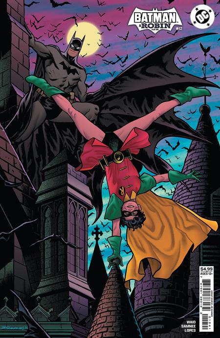 Batman & Robin Year One #12 (of 12)  D Joe Quinones Card Stock Var