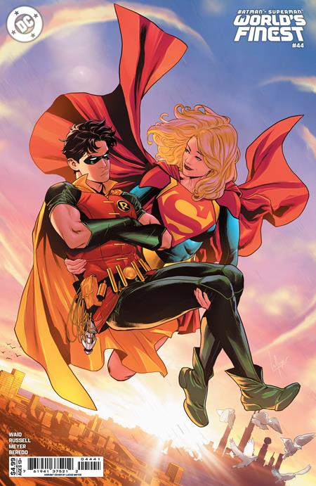 Batman Superman Worlds Finest #44  D Lucas Meyer Card Stock Var