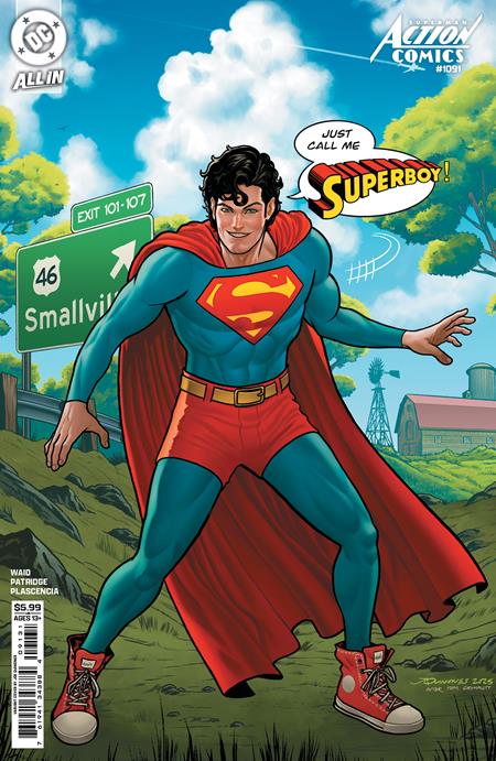 Action Comics #1091  C Joe Quinones Card Stock Var