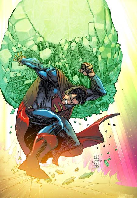 Superman Unlimited #6  E Denys Cowan Card Stock Var