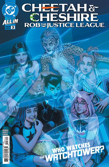 Cheetah And Cheshire Rob The Justice League #3 (of 6)  A Nicola Scott