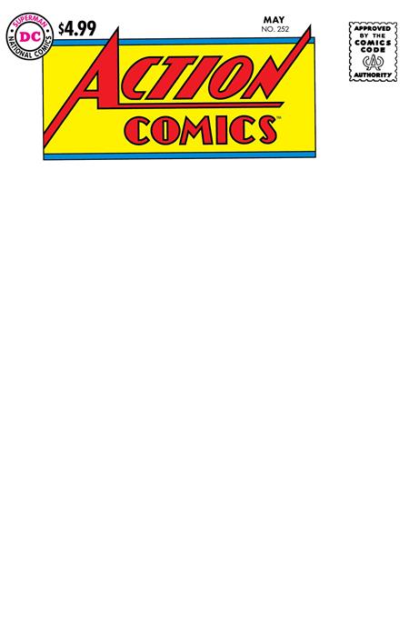 Action Comics #252 Facsimile Edition  C Blank Var