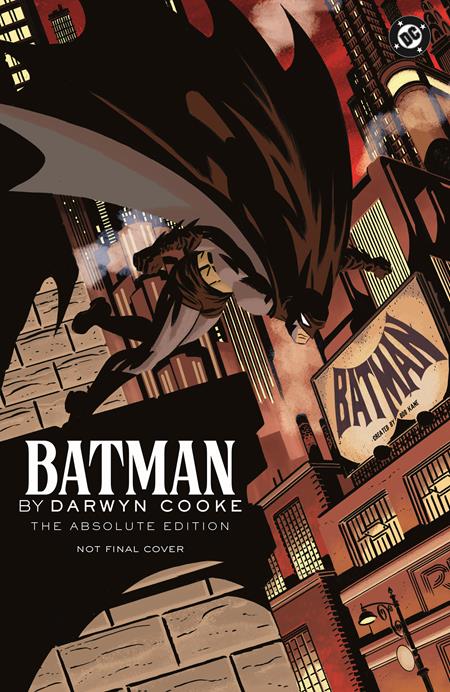 Batman By Darwyn Cooke The Absolute Edition  | Hardcover Previously Focd On 9-22-25