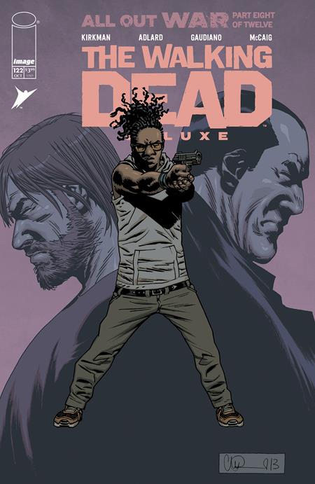 Walking Dead Deluxe #122  B Charlie Adlard & Dave Mccaig Var