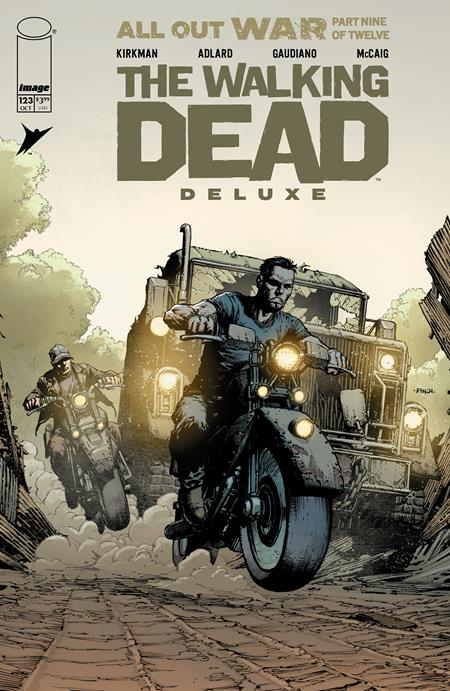 Walking Dead Deluxe #123  A David Finch & Dave Mccaig