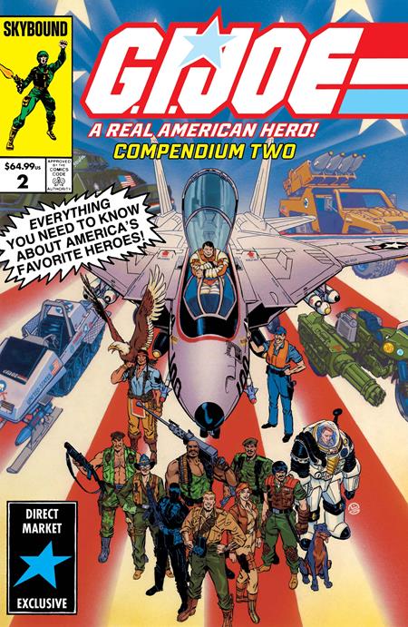 Gi Joe A Real American Hero Compendium  | TPB Book 02 Direct Market Exclusive Michael Golden - Graphic Novel - Image - Pop Weasel