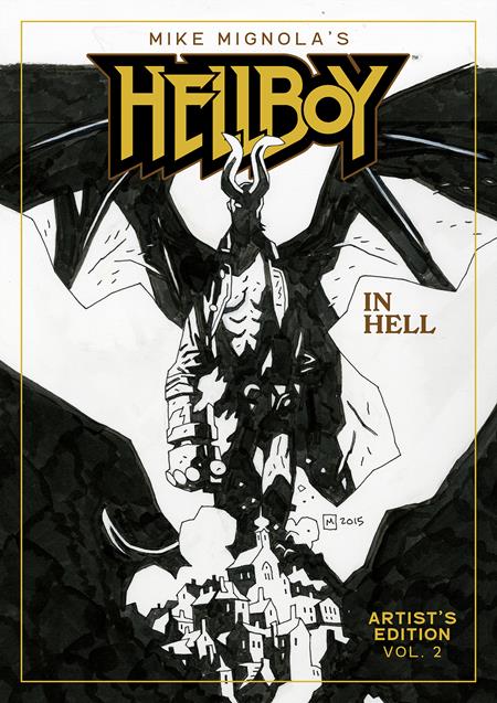 Mike Mignolas Hellboy In Hell Artists Edition  | Hardcover Book 02 Mike Mignola - Graphic Novel - Image - Pop Weasel