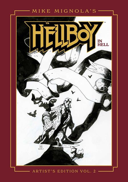 Mike Mignolas Hellboy In Hell Artists Edition  | Hardcover Book 02 Direct Market Exclusive Mike Mignola - Graphic Novel - Image - Pop Weasel