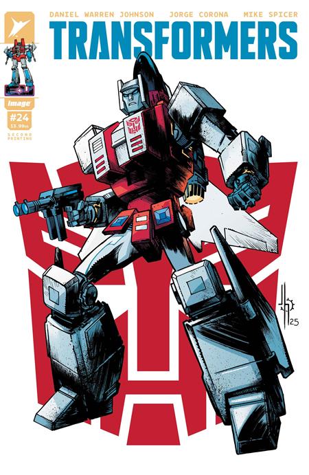 Transformers #24 2nd Ptg  B Jason Howard Autobot Var