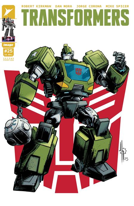 Transformers #25 2nd Ptg  B Jason Howard Var