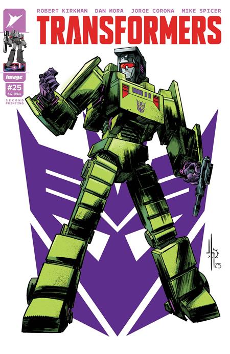 Transformers #25 2nd Ptg  C Jason Howard Var