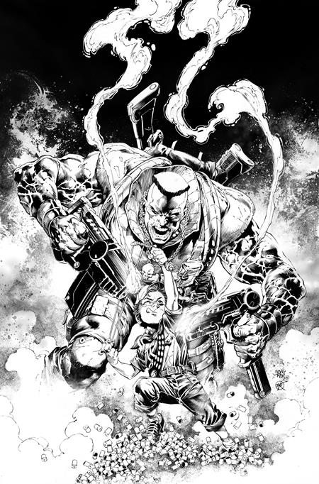 Hyde Street #10 F Ivan Reis Youngblood Team Up B&W Virgin Var - Image