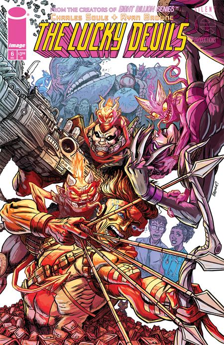 Lucky Devils #6 (of 9)  C Ryan Browne Youngblood Team Up Var