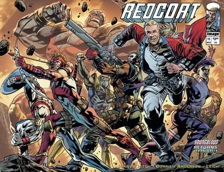 Redcoat #15  D Bryan Hitch Youngblood Team Up Var