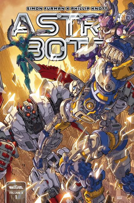 Astrobots (vol 2) #1 (of 5)  B Don Figueroa Var