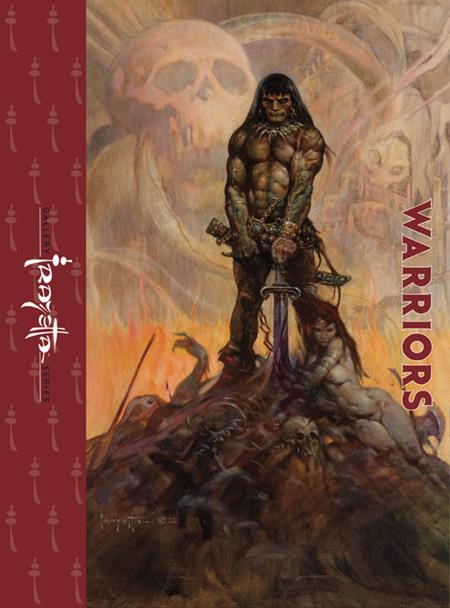 Frazetta Gallery Series Warriors  | TPB Vol 01 Limited To 1000 Allocations May Occur - Graphic Novel - Image - Pop Weasel