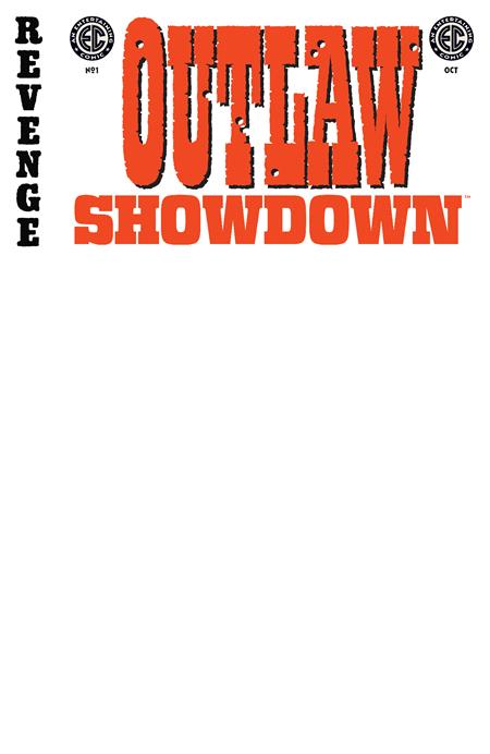 Ec Outlaw Showdown #1  G Blank Sketch Var