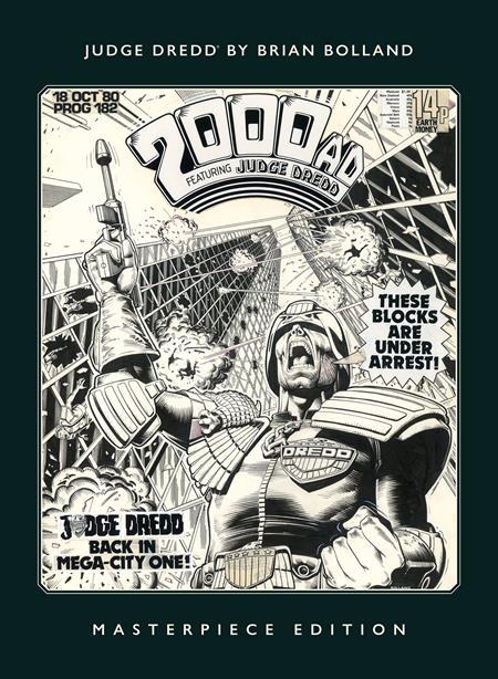 Judge Dredd  | TPB Brian Bolland Masterpiece Edition Previously Solicited Through Diamond
