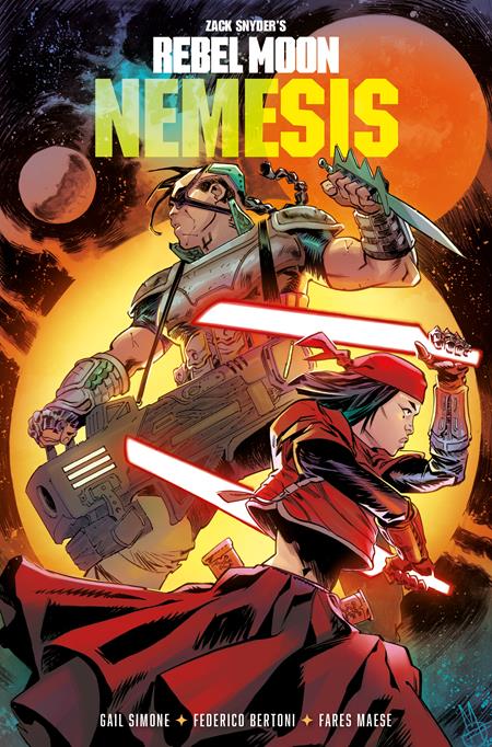 Rebel Moon Nemesis #4 (of 4)  B Frank Mazzoli Var