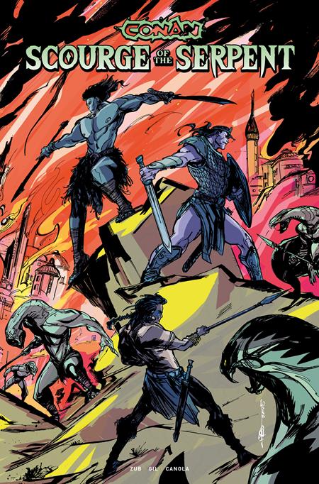 Conan The Barbarian Scourge Of The Serpent