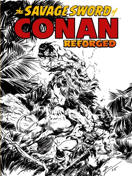 Savage Sword Of Conan Reforged #1 (of 4)  D Roberto De La Torre Inks Var