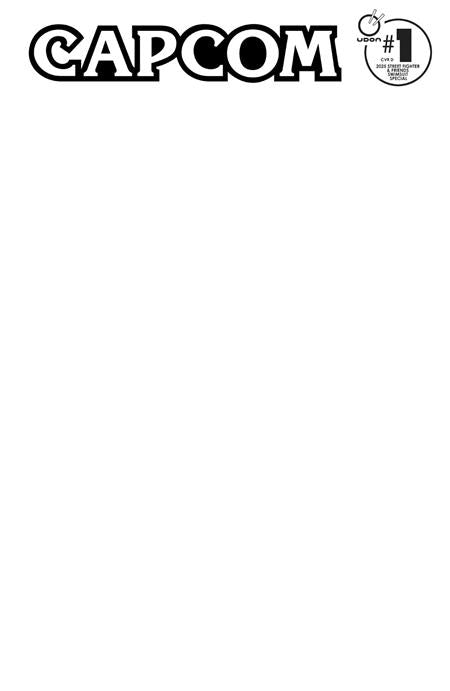 2025 Street Fighter & Friends Swimsuit Special #1  | One Shot  D Blank Sketch Var