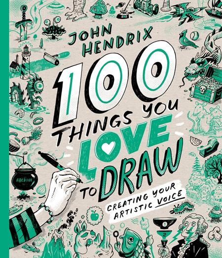 100 Things You Love To Draw | Hardcover - Image - Graphic Novel - Image - Pop Weasel