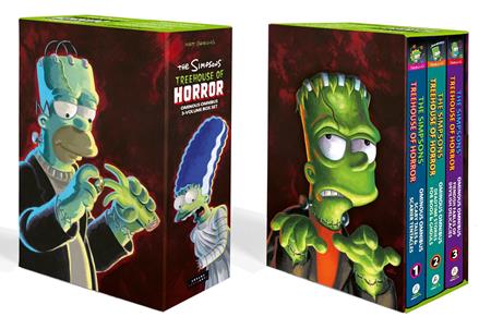 Simpsons Treehouse Of Horror Ominous Omnibus  | Hardcover (3 Volume Box Set) - Graphic Novels - Image - Pop Weasel