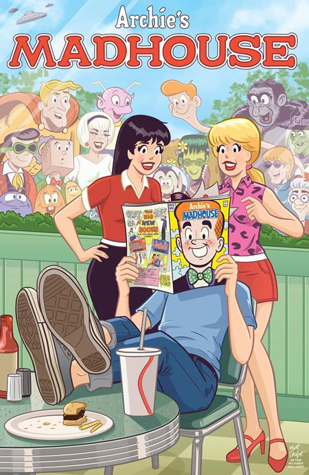 Archies Madhouse #1 Facsimile Edition  E Matt Talbot Mad Magazine Foil Var