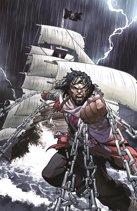 Shaquille Oneal Presents Vengeance Unchained The Legend Of Black Caesar #1 (of 5)  D Ray Anthony Height Foil Full Art Var