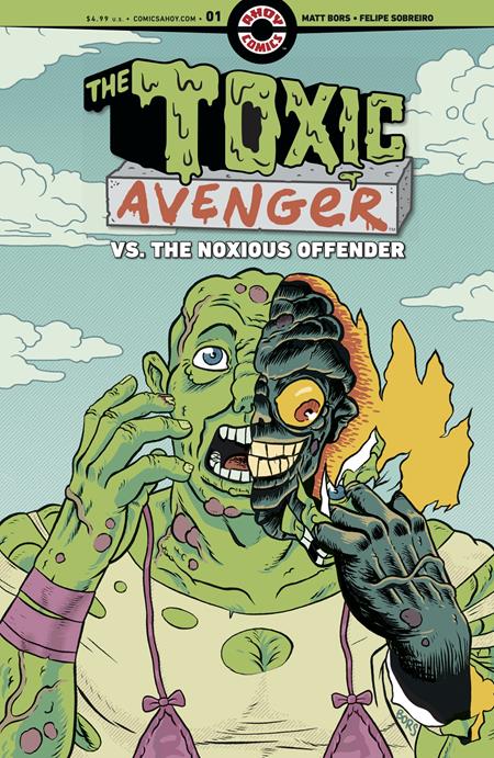 Toxic Avenger Vs The Noxious Offender #1 (of 5)  A Matt Bors