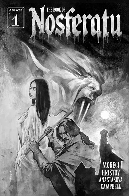 Book Of Nosferatu #1 (of 4)  B Todor Hristov B&w Var