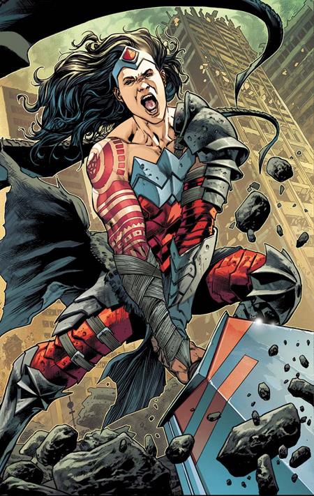 Absolute Wonder Woman #25  D Bryan Hitch Connecting Card Stock Var