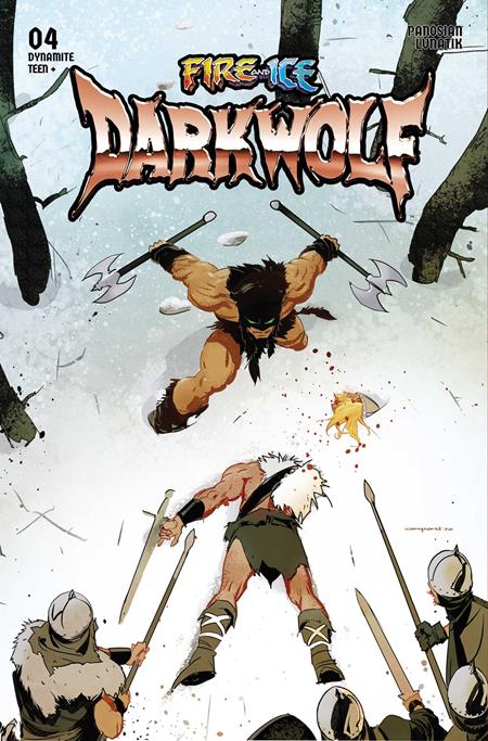Fire And Ice Darkwolf #4  E Cary Nord Var