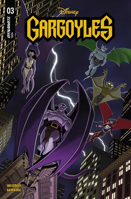 Gargoyles (2026) #3  B Christopher Jones Var