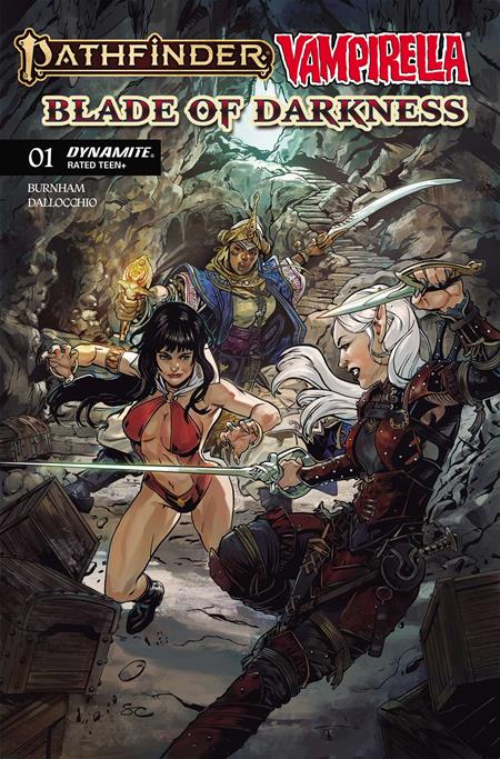 Pathfinder Vampirella Blade Of Darkness #1 A Steven Cummings - Image