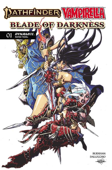 Pathfinder Vampirella Blade Of Darkness #1  B Andrew Huerta Var